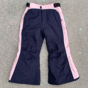 Lands End Girl’s Ski Snow Pants size 4 Preowned mammoth outdoor big bear Tahoe